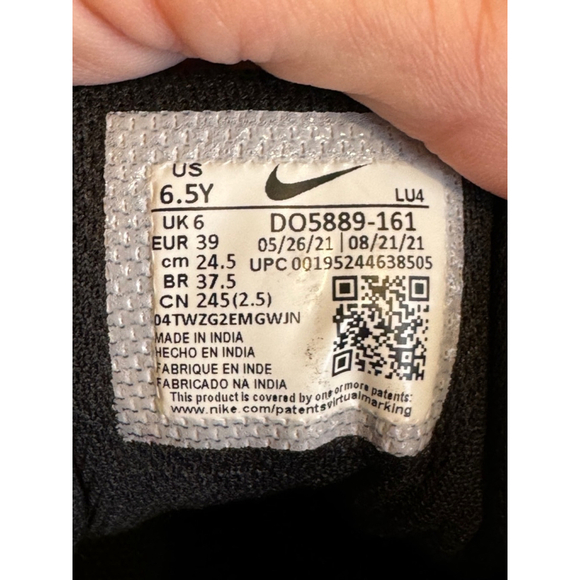 Nike Court Borough MID 2 Big Kid University Red/Navy/Black DO5889-161 Size 6.5Y - Picture 8 of 8